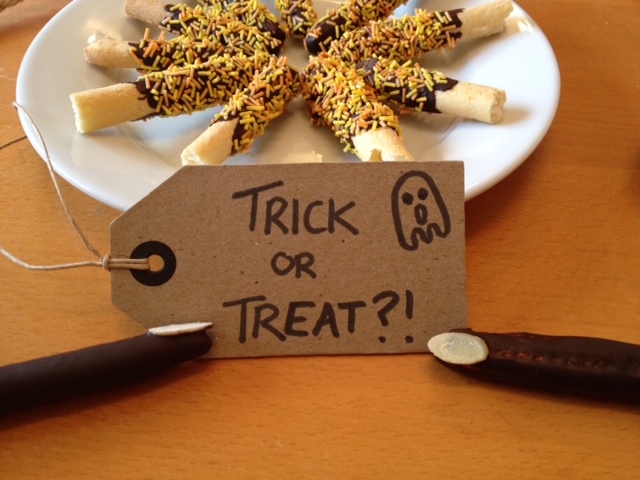 Spooky Witches Fingers and  Scary Pumpkin Sticks